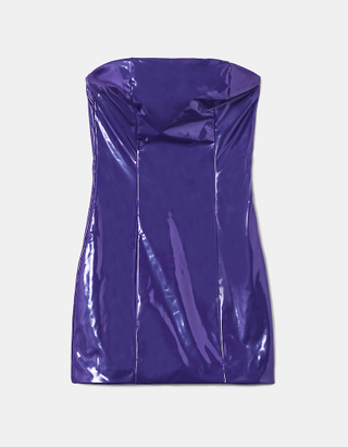 TALLY WEiJL, Purple Bustier Mini Dress for Women