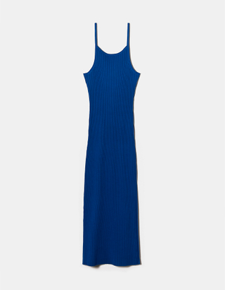 TALLY WEiJL, Blue Knitted Maxi Dress for Women