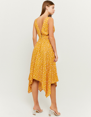 TALLY WEiJL, To Tie Back Cut Out Midi Dress for Women