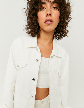 Vestito di Jeans Bianco | TALLY WEiJL Online Shop