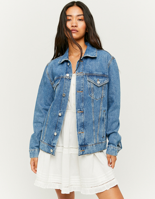 Blue Denim Jacket | TALLY WEiJL Online Shop