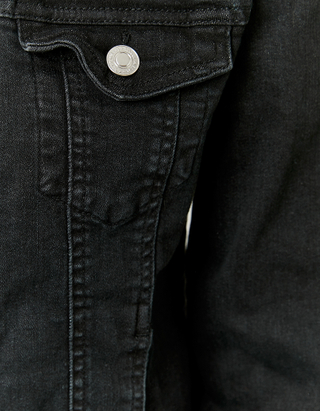 TALLY WEiJL, Czarna kurtka jeansowa for Women