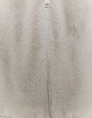 TALLY WEiJL, Faux Fur Cropped Jacket for Women