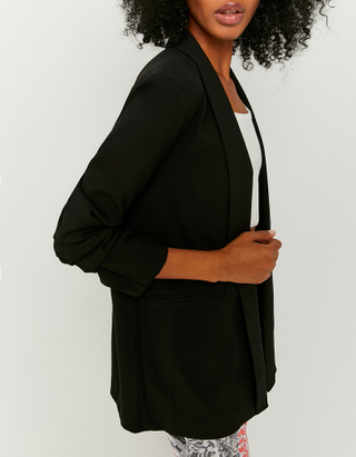 TALLY WEiJL, Black 3/4 Sleeve Blazer for Women