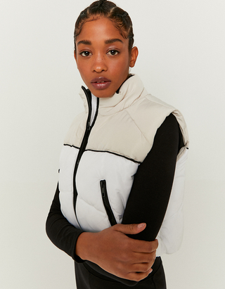 Colorblock Puffer Vest | TALLY WEiJL 