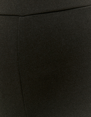 TALLY WEiJL, Czarne sportowe legginsy z wysokim stanem for Women