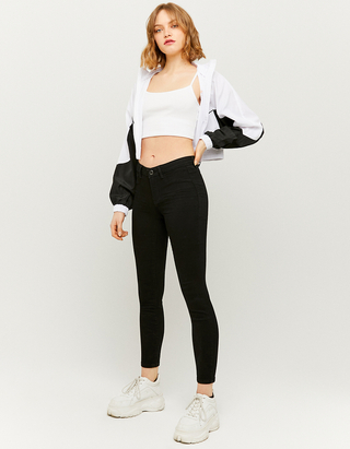 Pantaloni Skinny Neri a Vita Bassa | TALLY WEiJL Online Shop