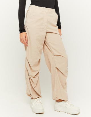 TALLY WEiJL, Corduroy Parachute Trouser with Pleats for Women