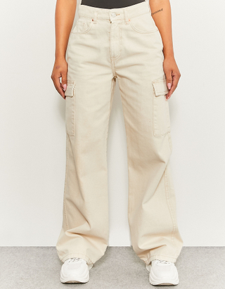 TALLY WEiJL, Pantalon Cargo Straight Taille Haute for Women