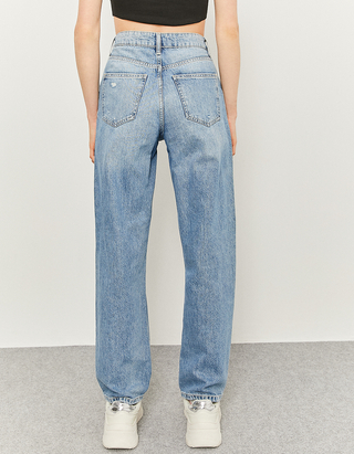 High Waist Straight Leg Jeans | TALLY 