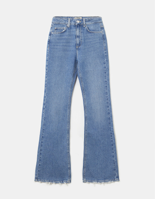 TALLY WEiJL, High Waist Flare Jeans for Women