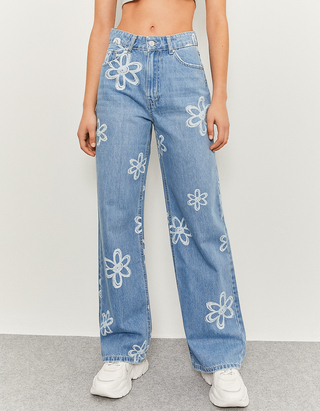 High Waist Wide Leg Jeans | TALLY WEiJL 