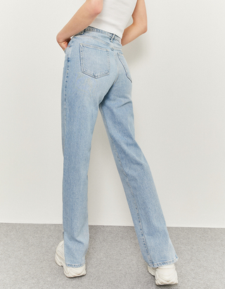 High Waist Straight Leg Jeans | TALLY 