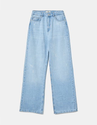 High Waist Wide Leg Jeans | TALLY WEiJL 