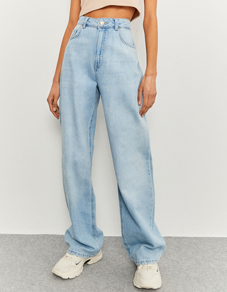 High Waist Wide Leg Jeans | TALLY WEiJL 