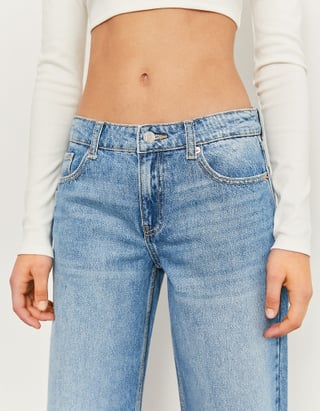 TALLY WEiJL, Jeans Taille Basse Jambe Large  for Women