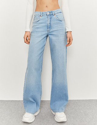 High Waist Wide Leg Jeans | TALLY WEiJL 