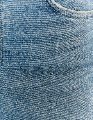 TALLY WEiJL, Jeans Taille Haute Large Bleu  for Women