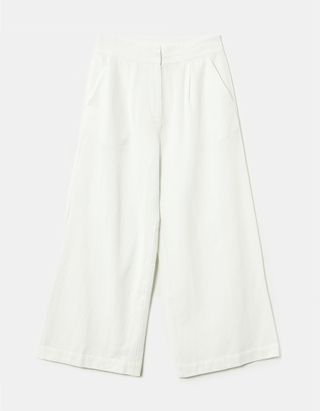 TALLY WEiJL, Pantalon léger Taille Haute Blanc for Women
