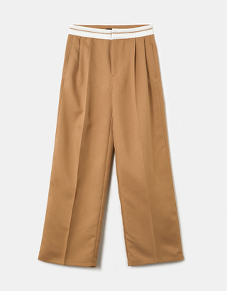 Brown High Waist Trousers
