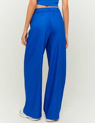 TALLY WEiJL, Pantalon Taille Haute Jambe Large Bleu for Women