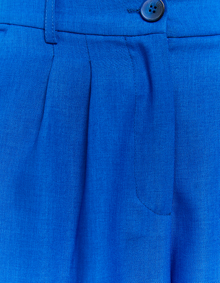 TALLY WEiJL, Blue High Waist Wide leg Trousers for Women
