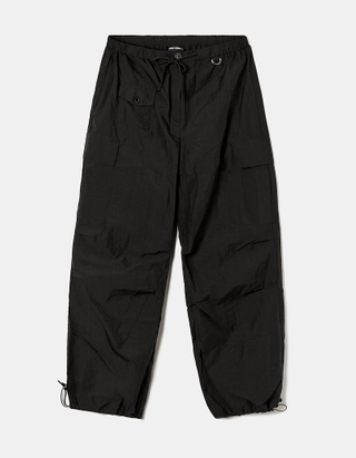 TALLY WEiJL, Black Parachute Trousers for Women