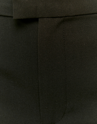TALLY WEiJL, Pantalon Noir Taille Haute Droit for Women