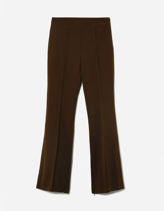 TALLY WEiJL, Pantalon Flare Taille Haute Brun for Women