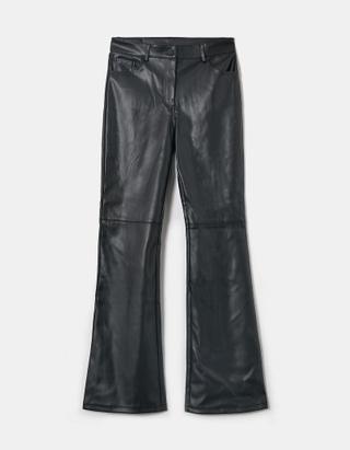 TALLY WEiJL, Pantalon Taille Haute Skinnny Flare Noir for Women