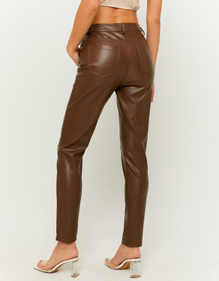 TALLY WEiJL, Pantalon Skinny Taille Haute Brun for Women