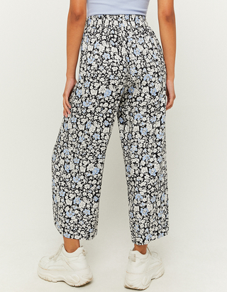 Pantaloni Culotte in Misto Lino a Vita Alta | TALLY WEiJL Online Shop