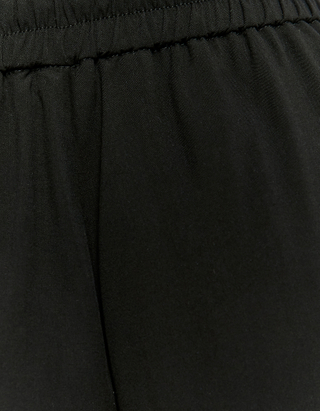 Μαύρο ίσιο παντελόνι