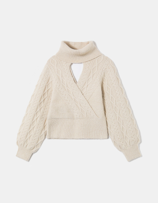 TALLY WEiJL, Pullover a Dolcevita con Cut Out for Women