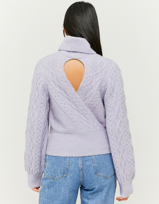 TALLY WEiJL, Pullover a Dolcevita con Cut Out for Women