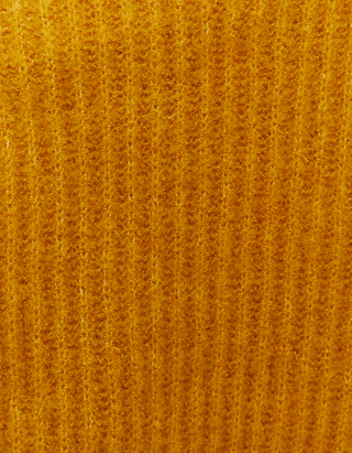 TALLY WEiJL, Żółty sweter z okrągłym dekoltem z dzianiny for Women