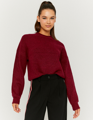 Pull Basique Rouge