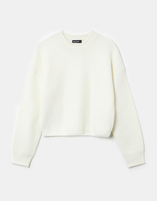 TALLY WEiJL, Biały sweter Basic for Women