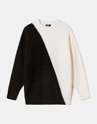TALLY WEiJL, Oversize Colorblock Pullover for Women