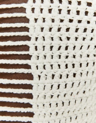 TALLY WEiJL, White Crochet Top for Women