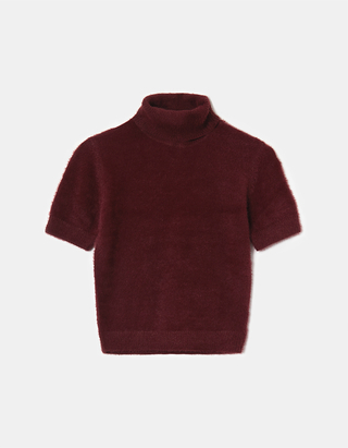 Red Cropped Jumper