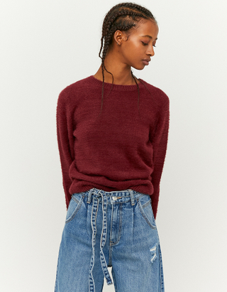 Roter Soft Touch Pullover