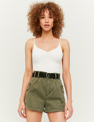 High Waist Cargo Shorts | TALLY WEiJL 