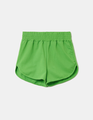 Πράσινο Ψηλόμεσο Shorts