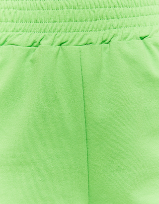 TALLY WEiJL, Πράσινο Ψηλόμεσο Shorts for Women