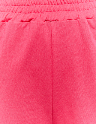 Ροζ Ψηλόμεσο Shorts 