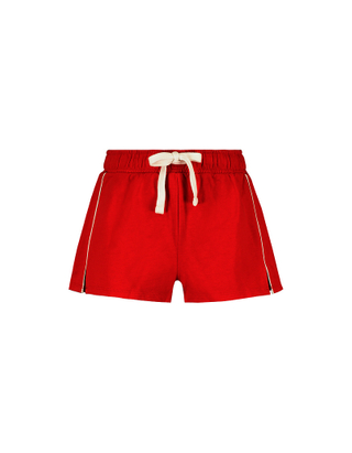 Rote Sweat Shorts