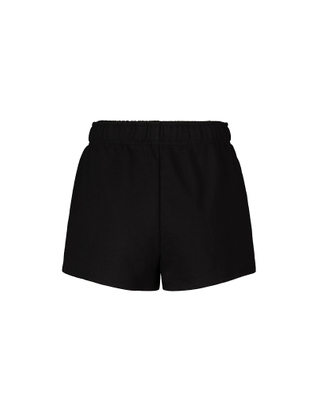 Black High Waist Basic Shorts