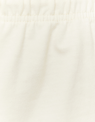 Short Basique Taille Haute Blanc