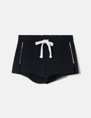 TALLY WEiJL, Short Sportif Taille Haute Noir for Women